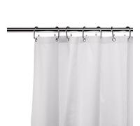 Croydex Hygiene N Clean White Shower Curtain (W)180Cm