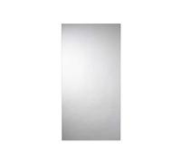 Croydex Kentmere Rectangular Mirror with Hang N Lock Fitting System, Silver, 900 x 450 x 50mm