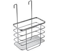 Croydex Large Shower Caddy Hanging Storage - Hook Over Door Screen with No Drilling Required, Space Saving Bathroom Storage Solution, Rust Free, ?13 x