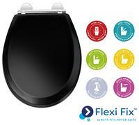 Croydex Lene Moulded Wood Toilet Seat