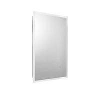 Croydex Lindley 70 x 50cm LED Mirror with Wireless Speakers and Demister