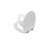 Croydex Lomond Potty Training Toilet Seat - Removable Magnetic Child Seat with Soft Close Mechanism, Quick Release Hinges and an Antibacterial Treated Surface, Durable Thermoplastic (Family Seat)