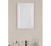 Croydex Malham 45 x 30cm LED Small Rectangular Bathroom Mirror