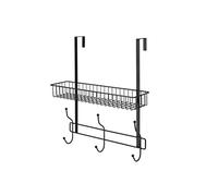 Croydex Over Door Caddy - Matt Black