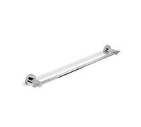 Croydex Metra Chrome Towel Rail Modern Flexi-Fix Bathroom Accessories | Wall Mounted | No Drill Required | Your Choice to Screw or Glue with Flexi-Fix Brackets | Modern Design | Fixings Included
