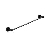 Croydex QM542721 Metra Towel Rail, Black, One Size