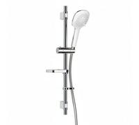 Croydex Modern Chrome Shower Head Set With Hose