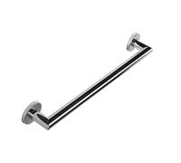 Croydex 600mm Straight Stainless Steel Contemporary Grab Rail Chrome
