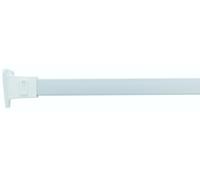 Croydex Modular Shower Curtain Rail System 6 Configurations White