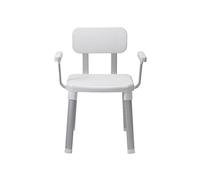 Croydex Modular Shower Seat with Arms, White