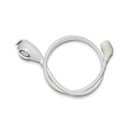 Croydex Mono Freeway Spray: Bath Tap Shower Hose Attachment, Shower Attachment for Mixer Tap with Flexible Tap Connectors and Controllable Shampoo Spray, Suitable for Round & Oval Taps.