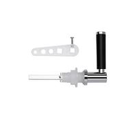 Croydex Noir Cistern Lever, Black