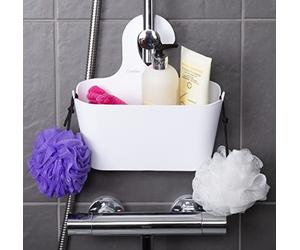 Croydex PA120822 Shower Basket, White, One Size