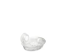Croydex PA121932 Press 'N' Lock Suction Fit Soap Dish and Holder , Silver