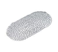 Croydex AG300032 Pebbles Non-Phthalate Slip-Resistant PVC Suction Bath Mat, Cle