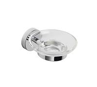 Croydex Flexi-Fix™ Pendle Bathroom Soap Dish & Holder - Chrome