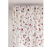 Croydex Pink Terrazzo Machine Washable Shower Curtain Pink