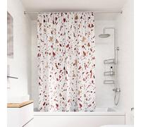 Croydex Pink Terrazzo Shower Curtain 180 X 180Cm