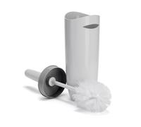 Croydex Plastic Toilet Brush White & Grey