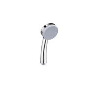 Croydex Presion Chrome Shower Head - Pressure Boost Shower Heads for Low Pressure Systems, Easy Clean Removable Faceplate, Up to 50% Water Saving -