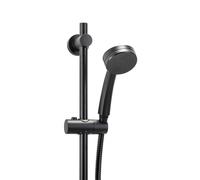 Croydex Presion Matte Black Shower Riser Rail Kit 68cm Riser Rail Pre