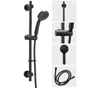 Croydex Presion Pressure Boost Complete Shower Kit - Matte Black