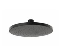 Presion Pressure Boost Range Overhead Shower 200mm diam - Black Matt