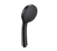 Croydex Presion Pressure Boosting Shower Head with 5 Settings - Black
