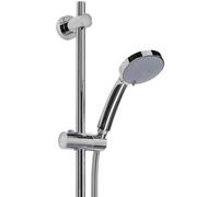Croydex Presion Pressure Boosting Shower Set - Riser Rail/Shower Head/Hose - Chrome