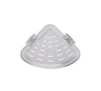 Croydex Press'n'lock Plastic Small Corner Basket