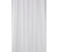 Croydex Professional Plain White Water-Resistant Textile Shower Curtain 1800 X 2100mm
