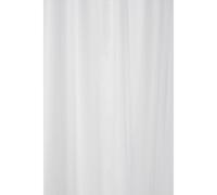 Croydex Professional Plain White Water-Resistant Textile Shower Curtain 2100 X 2100mm
