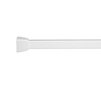Croydex Profile 800 L-Shaped Rail, Aluminum, White, 120 x 70 x 3 cm