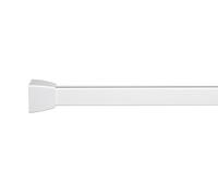 Croydex Profile 800 L-Shaped Rail, Aluminum, White, 76 x 183 x 3 cm