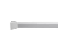 Croydex Profile 800 Straight Rail, Aluminum, Silver, 91.5 x 1 x 3 cm