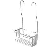 Croydex QM262941 Chrome Shower Mixer Caddy Bathroom Storage Basket, 5 Year Rust