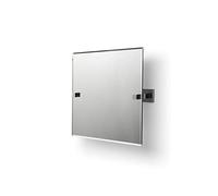 Croydex Chester Flexi Fix Bathroom Tilt Mirror Contemporary Square Wall Mounted