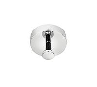 Croydex QM741741 Romsey Robe Hook , Silver , 5.3 x 5.3 x 3.7cm