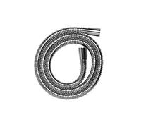 Croydex Reinforced Stainless Steel Shower Hose 1.5m | Large 11mm Bore | Universal Fittings for Most Showers