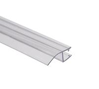 Croydex Rigid Shower Screen Wiper Seal Kit Fitting 4-6 mm Thick Panels, 1000mm