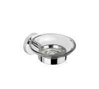 Croydex Romsey Flexi-Fix - Chrome Wall Mounted X Plate Bathroom Accessories: