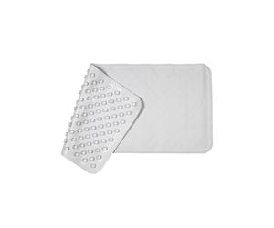 Croydex Rubagrip Bath Mat - Non Slip Anti Mould Mat for Inside Bath or Shower, Natural Rubber, Easy to Clean, Anti-Bacterial, Secure Grip Suction