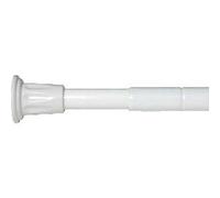 Croydex Shower Curtain Telescopic Rod 6" White