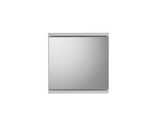 Croydex Simplicity Self-Assembly 1 Door Mirror Cabinet (FSC MDF), White