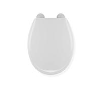 Croydex Sit Tight Huron Toilet Seat, White, 45 x 36 x 5 cm