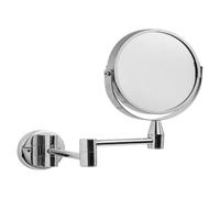 Croydex Magnifying Mirror, Metal, Silver, 15cm