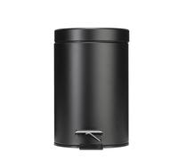 Croydex Soft Close Bathroom Bin 3L - Matte Black