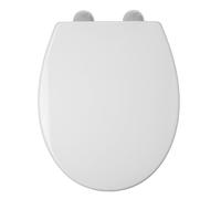 Croydex Soft Close Toilet Seat with Stick 'n' Lock Secure Hinges (Corvo)