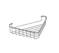 Croydex Stainless Steel Corner Shower Caddy | Wall Mounted | Space Saving Design | Durable Chrome Plated Finish | Rust Resistant | Holds up to 5kg