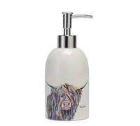 Croydex Steven Brown Ceramic Soap Dispenser - Angus Mccoo
